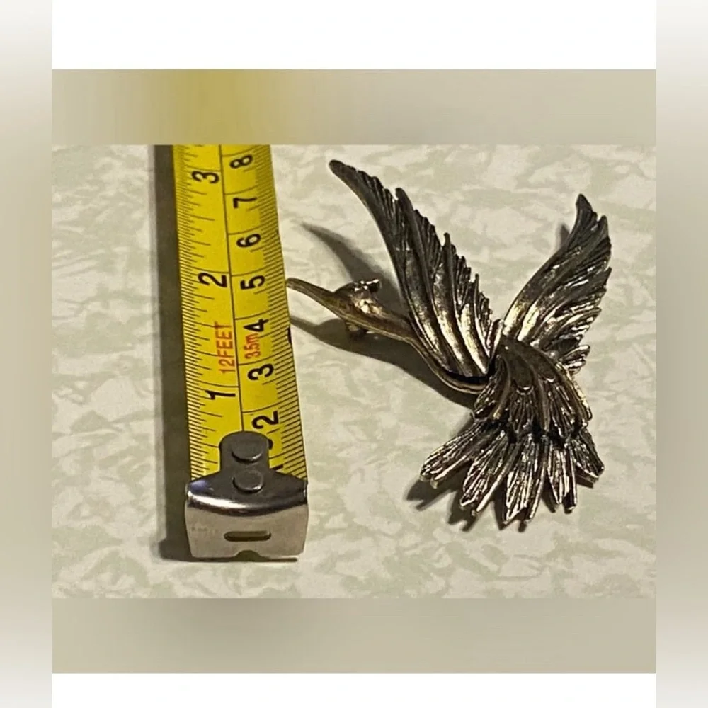 Vintage Signed ART Arthur Pepper Bird Brooch #7047 - Picture 5 of 8